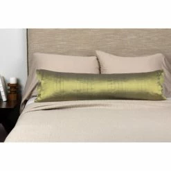 Wholesale ⌛ Cottage Home Royce Dupioni Silk Extra Long Bolster Pillow Seaglass 🛒 -Cottage Home Shop unnamed file 947