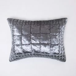 New ⭐ Cottage Home Grednar Steel Blue Velvet Quilt Or Pillow Sham 🎁 -Cottage Home Shop unnamed file 975
