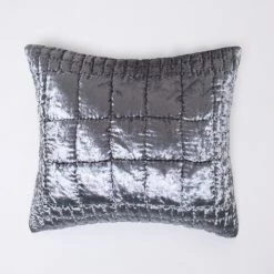 New ⭐ Cottage Home Grednar Steel Blue Velvet Quilt Or Pillow Sham 🎁 -Cottage Home Shop unnamed file 976