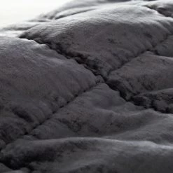 New ⭐ Cottage Home Grednar Steel Blue Velvet Quilt Or Pillow Sham 🎁 -Cottage Home Shop unnamed file 977