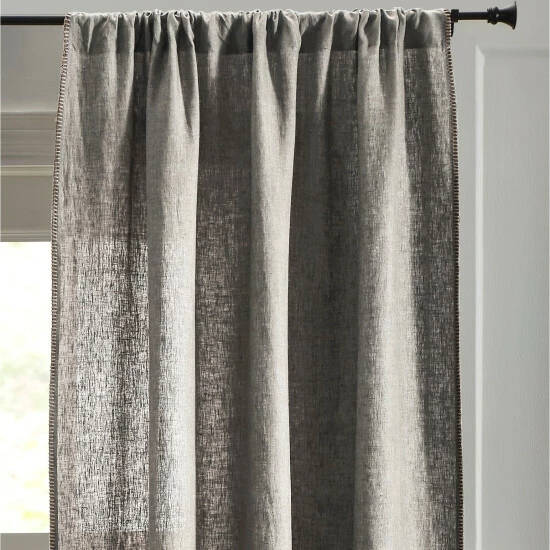 Top 10 β¨ Cottage Home Bricen Grey Chambray Linen Curtain Panel π₯ 3 Top 10 β¨ Cottage Home Bricen Grey Chambray Linen Curtain Panel π₯