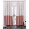 Discount 😉 Cottage Home Sowyer Blush Flax Velvet Curtain Panel 🔥 -Cottage Home Shop unnamed file 989