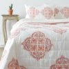 Promo ✨ Cottage Home Gabriella Peach Cotton Quilt Set ✨ -Cottage Home Shop unnamed file 996